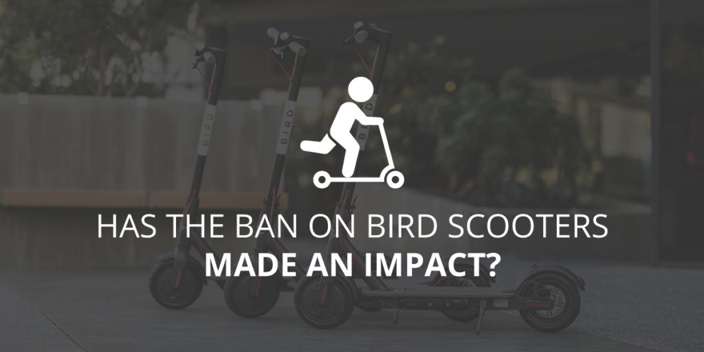 Has the Ban on Bird Scooters Made an Impact?