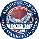 Personal Injury Attorney Richard M. Kenny has been selected among America's Top 100 High Stakes Litigators for 2021
