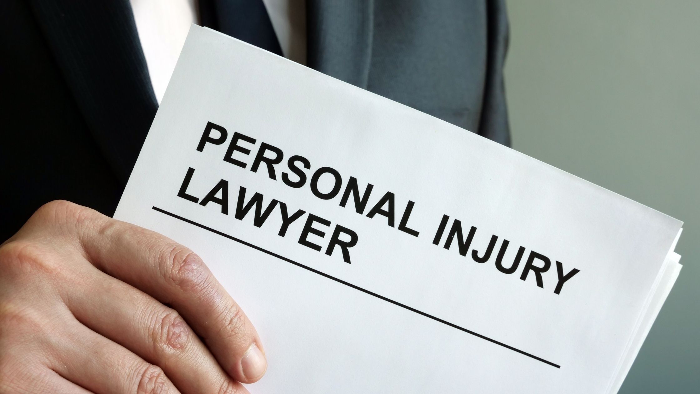 Personal Injury Law Firm Are Assisting The Customers On Their Injury Cases