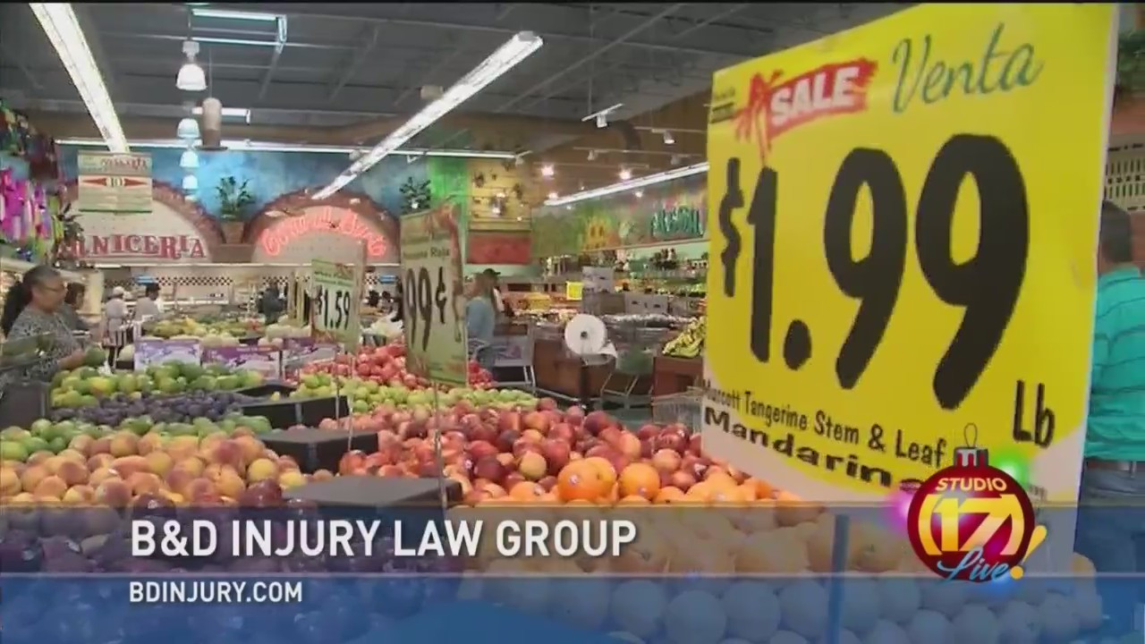 Bakersfield attorney talks about supermarket slip and fall accidents